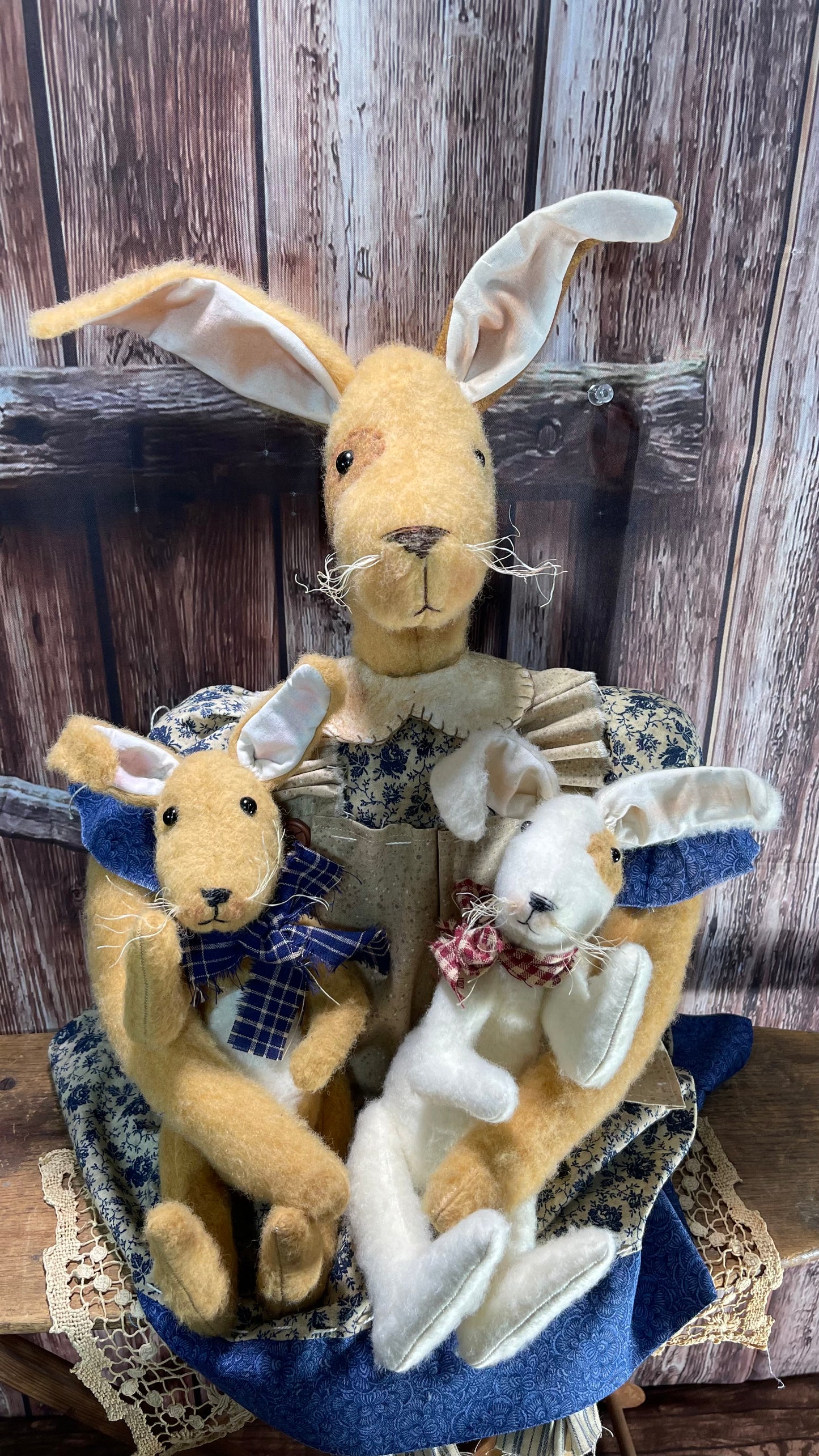 Momma Bunny and her Littles