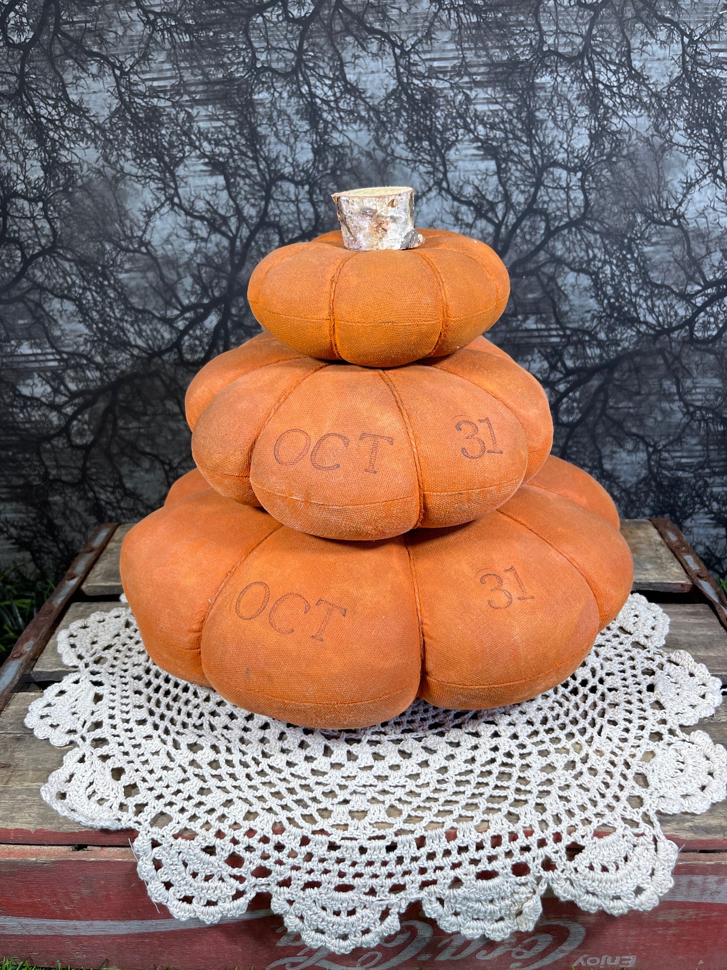 Stacked Pumpkins