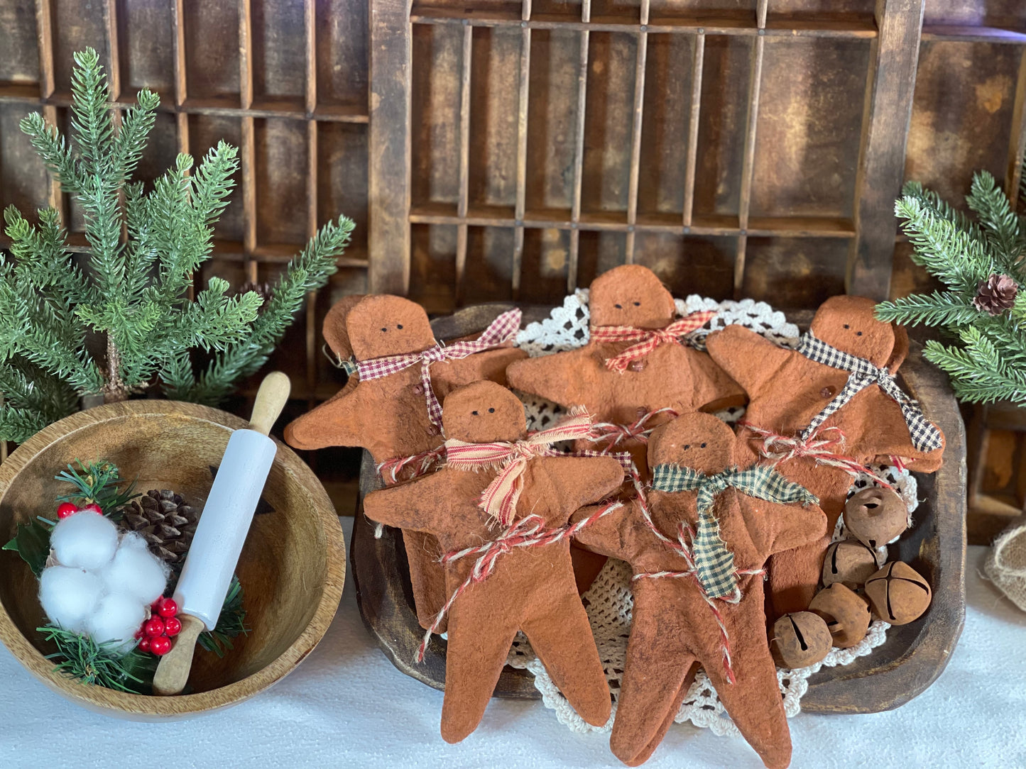 Gingerbread Flatties - RESTOCK