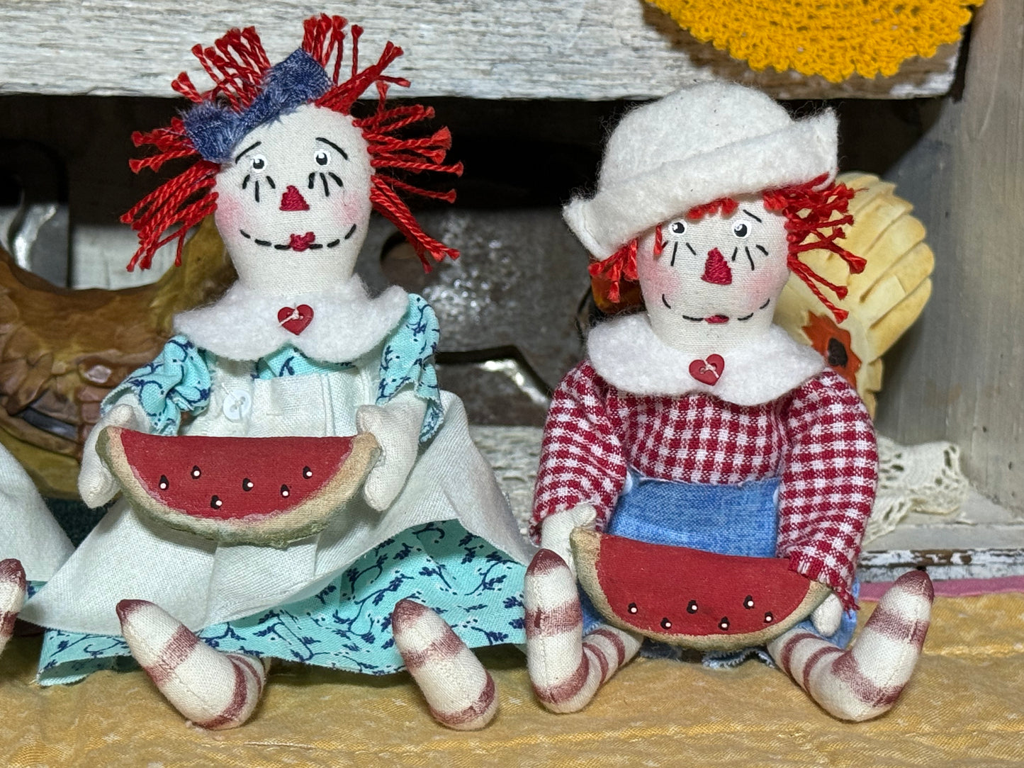 Summertime Raggedy Buddies