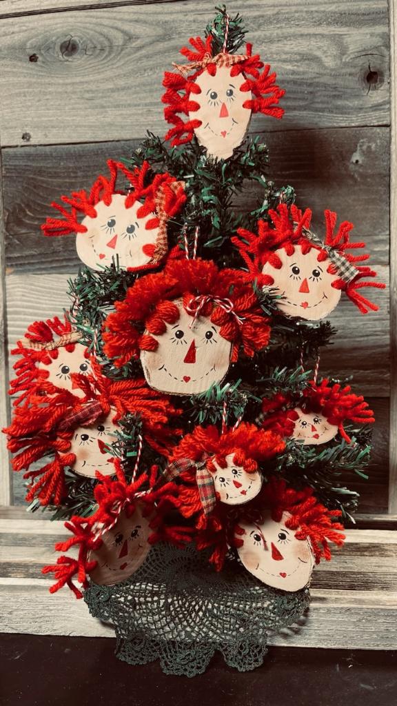 Raggedy Ann Ornaments