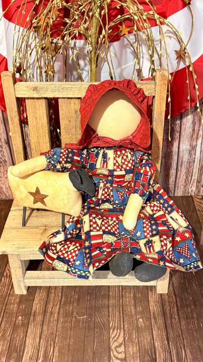 Americana Prairie Girl