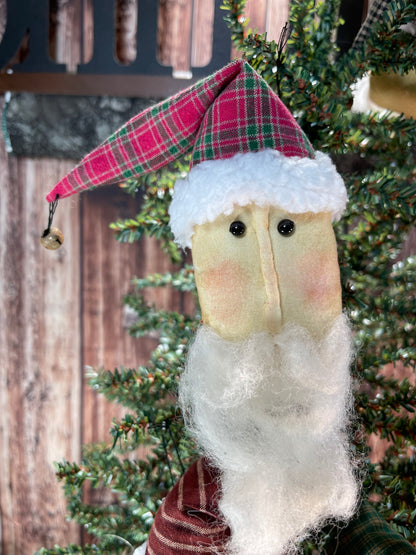 Santa Head Ornies