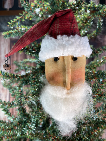 Santa Head Ornies