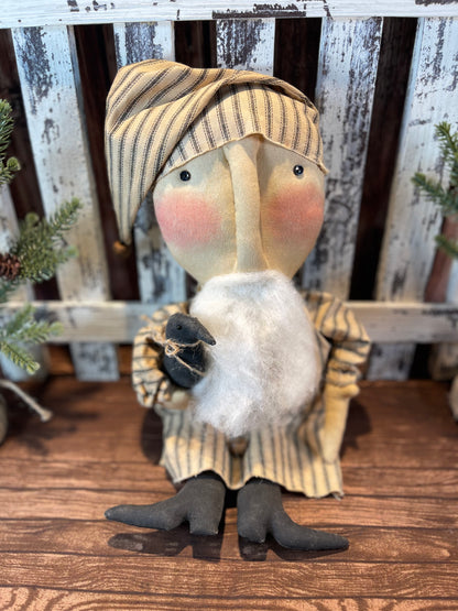 Claus with Crow