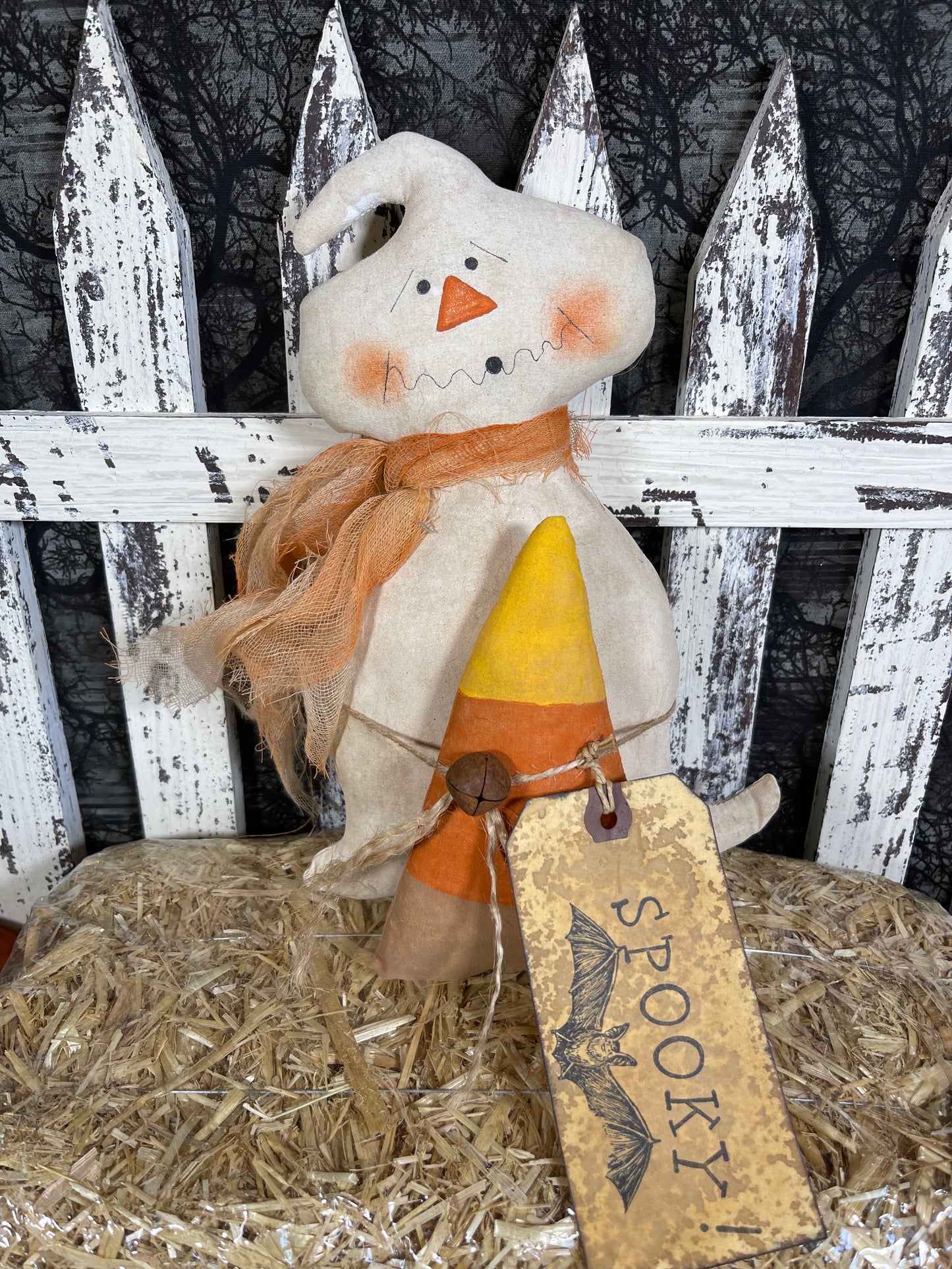 Candy Corn Ghosts