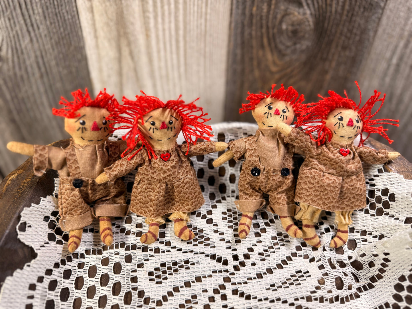 Raggedy Best Buddies - 4.5”
