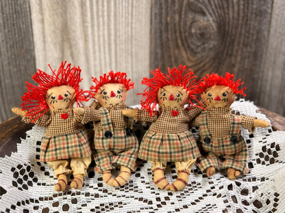 Raggedy Best Buddies - 4.5”