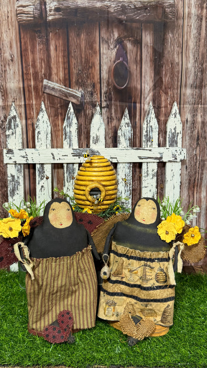 Bertie Bumblebee and Lilly Ladybug