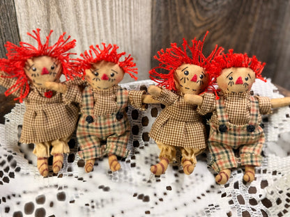 Raggedy Best Buddies - 4.5”