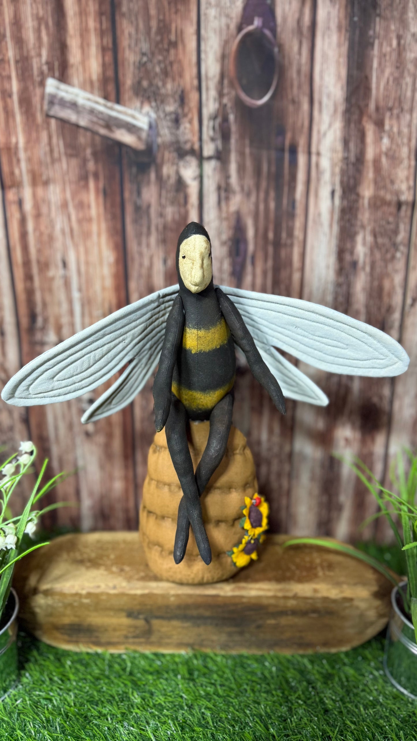 Bees on Skeps