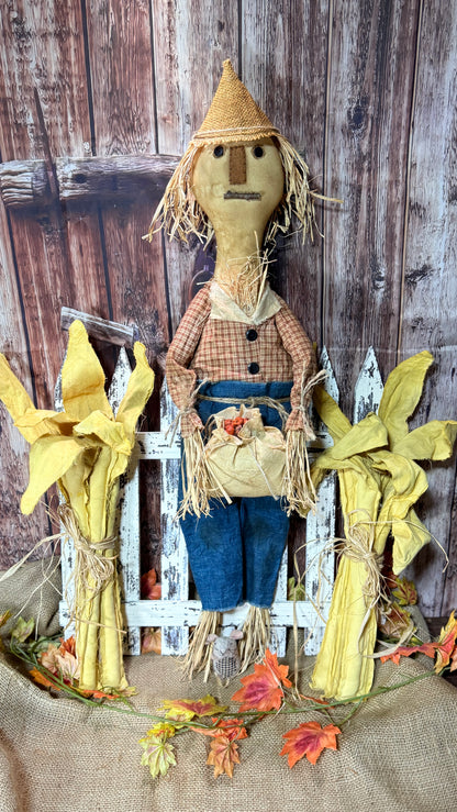 Frederick and Rusty Scarecrow