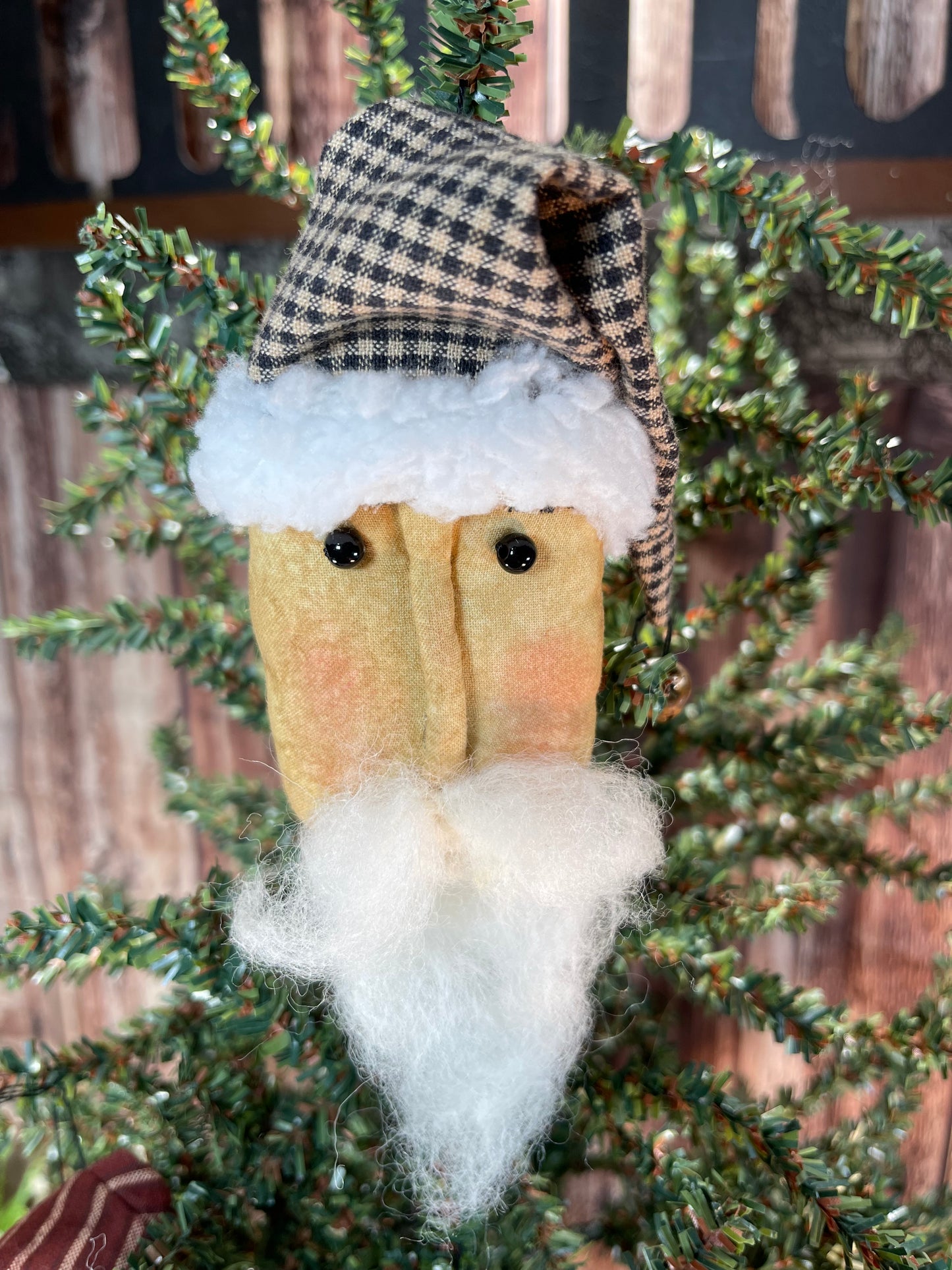Santa Head Ornies