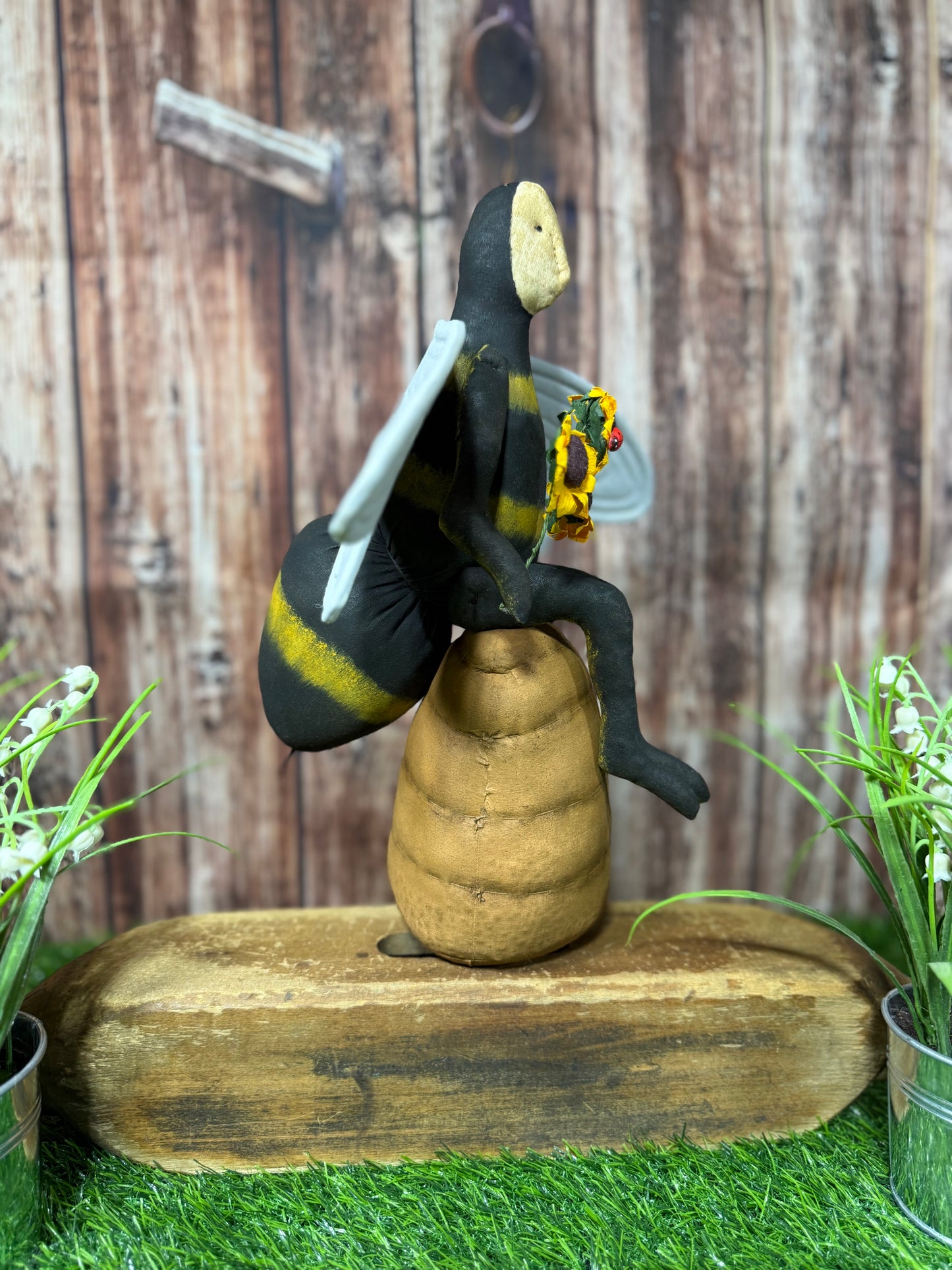 Bees on Skeps