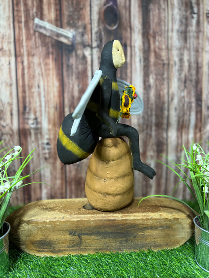 Bees on Skeps