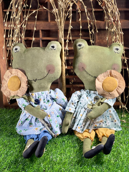 Freida and Frannie Frog
