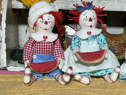 Summertime Raggedy Buddies