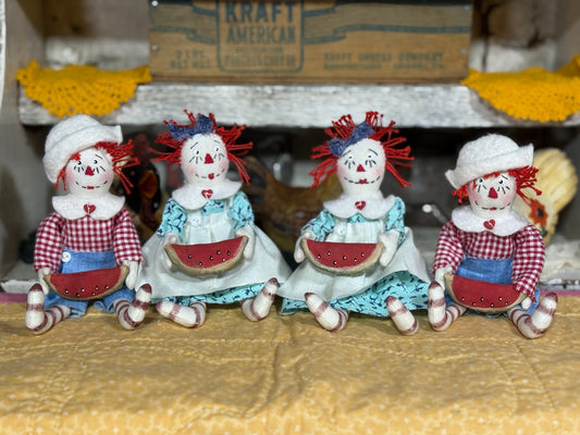 Summertime Raggedy Buddies