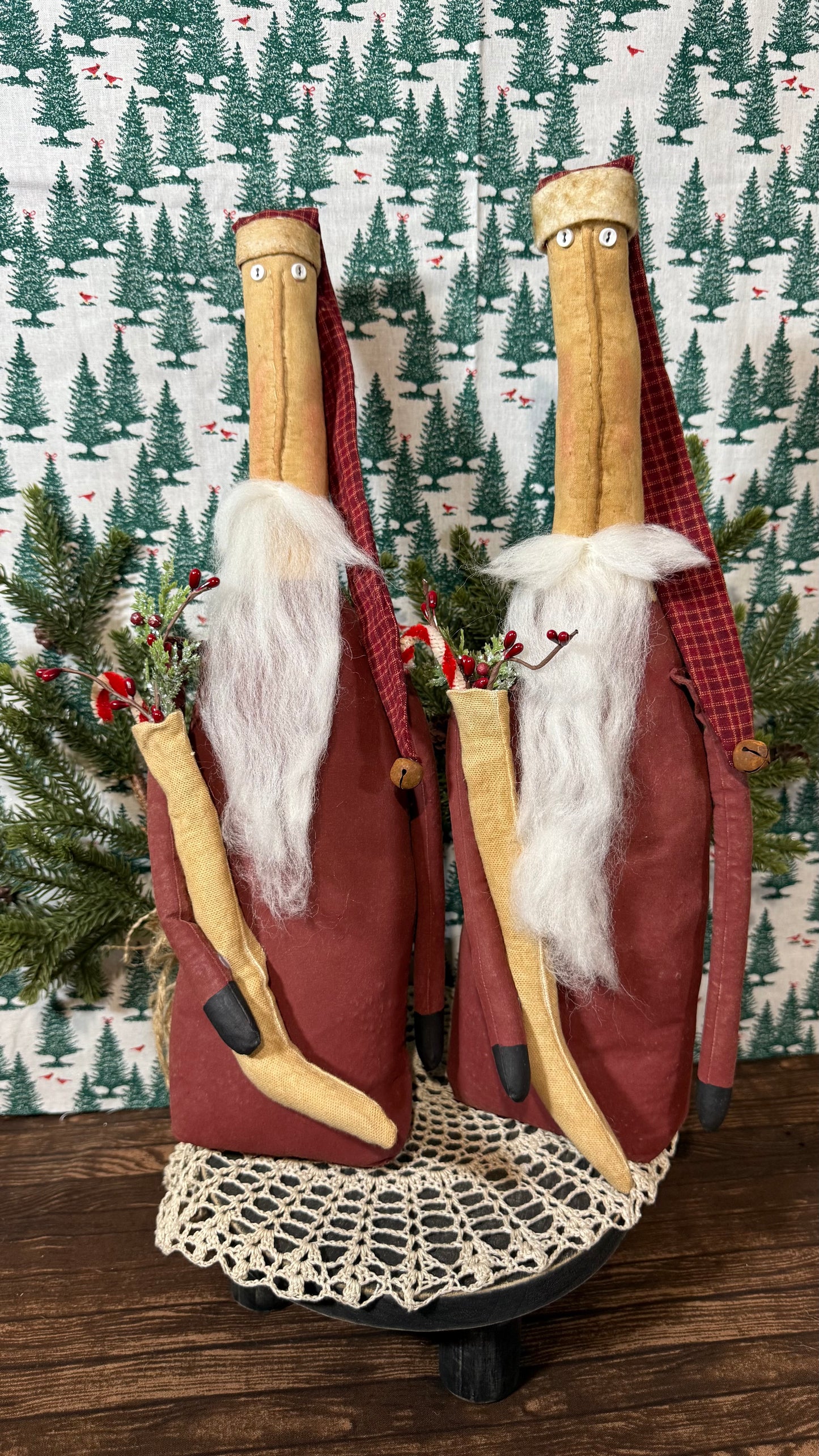 Skinny Head Santa Sitter