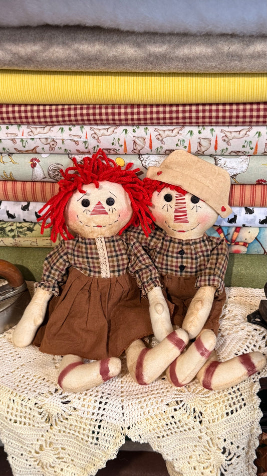 Raggedy Best Buddies - 13”