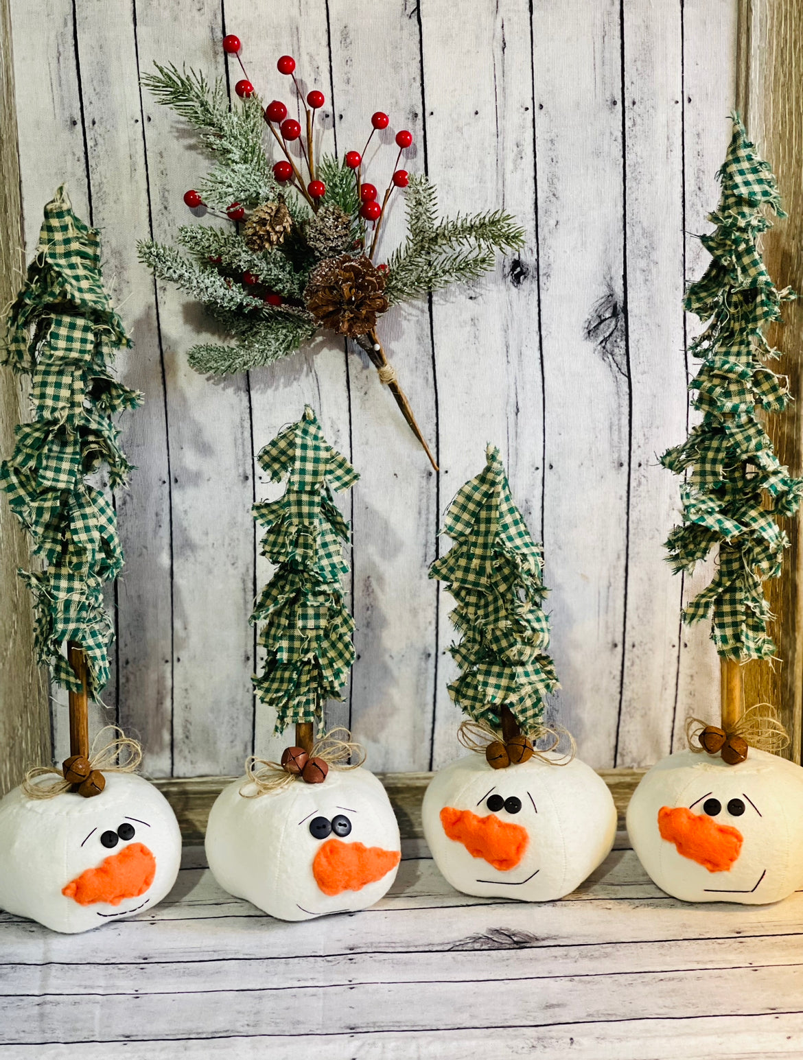 Snowman Trees (set)