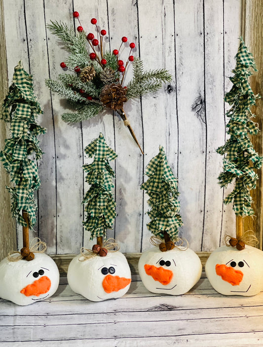 Snowman Trees (set)