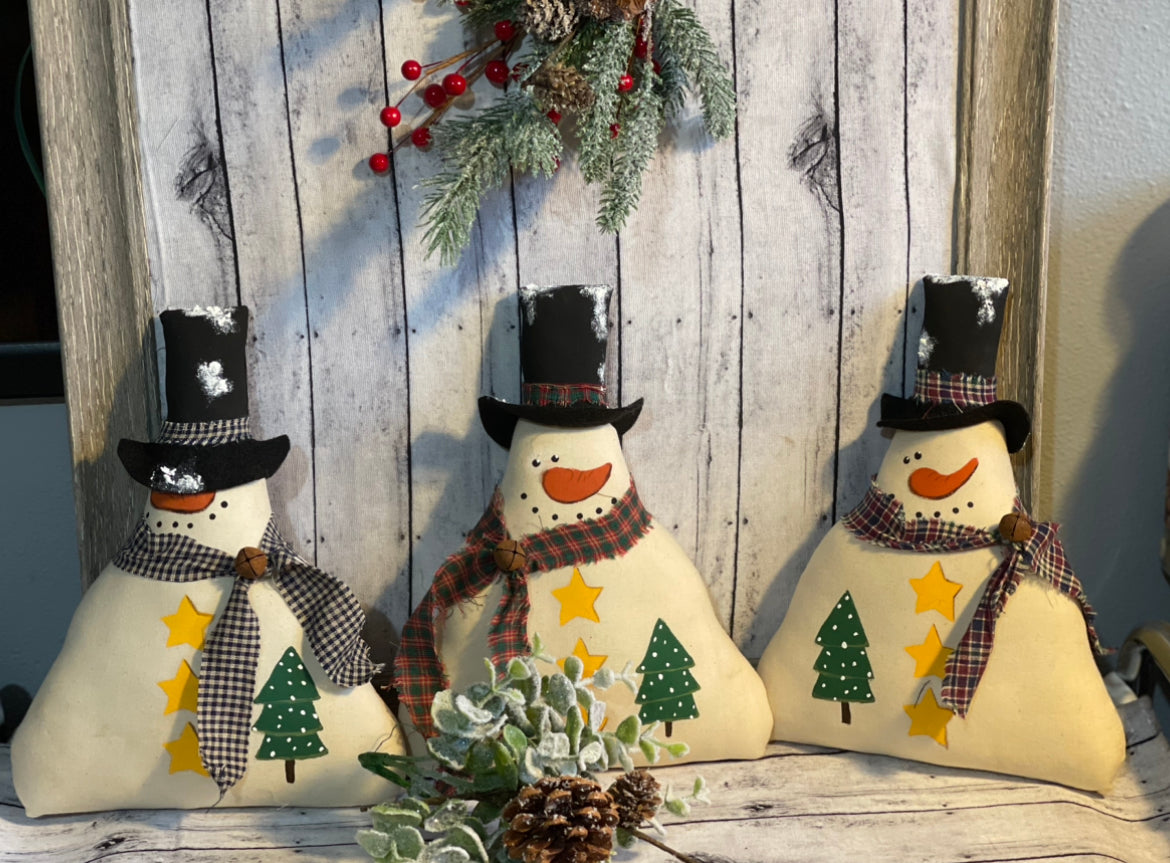 Painted Snowman